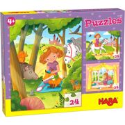 Puzzels Prinses Valerie 3 x 24 stuks - Haba 305916